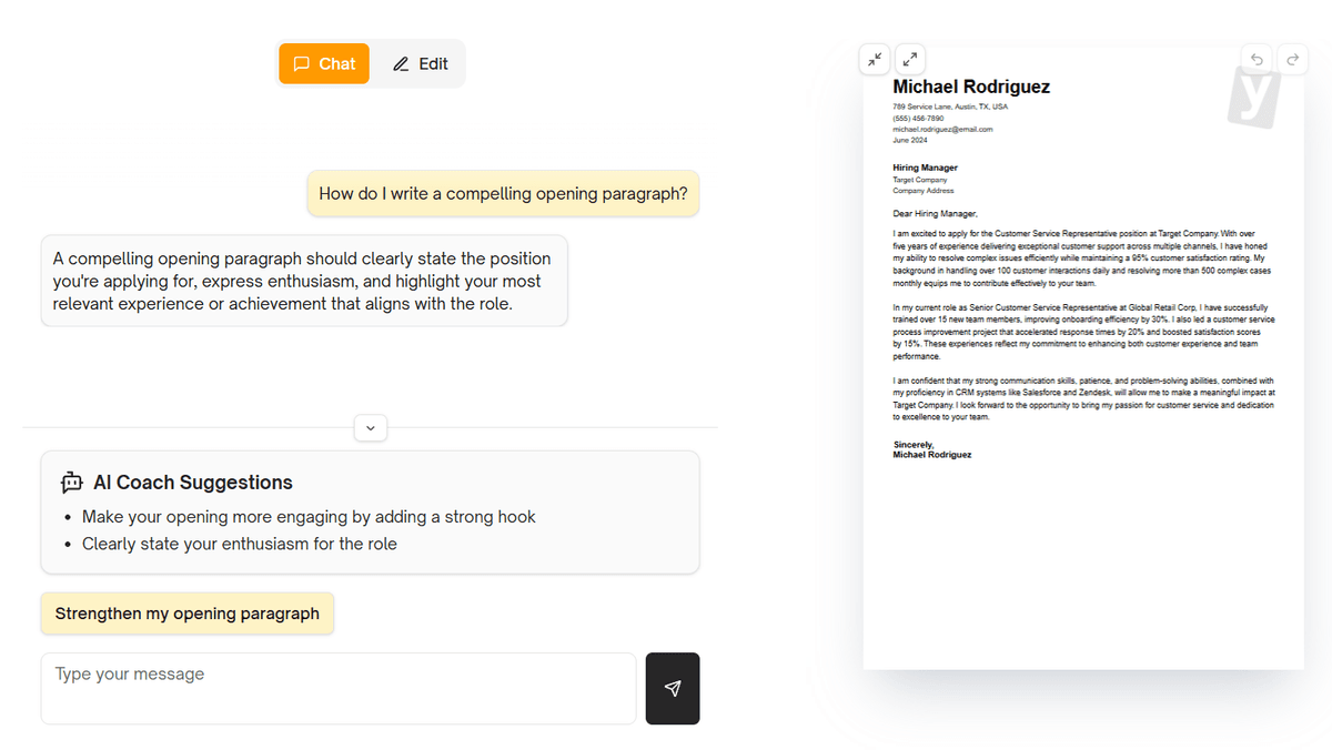 Stand out with a Powerful Cover Letter