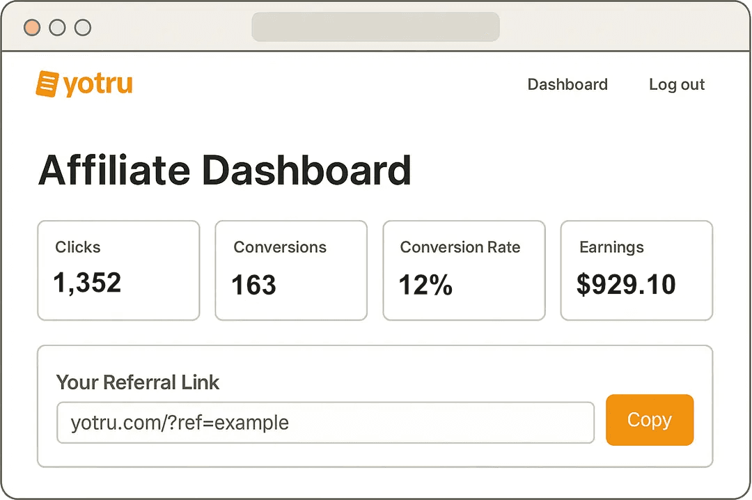 Affiliate Dashboard
