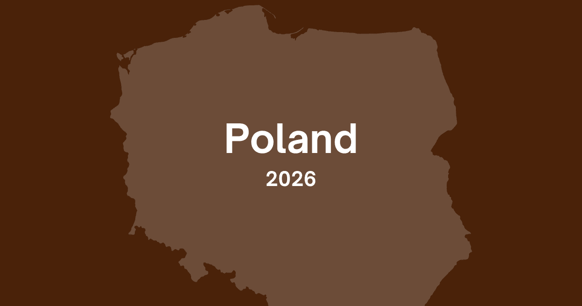 Poland map showing labour market tightness, migration dependence, and sectoral skill shortages in 2026