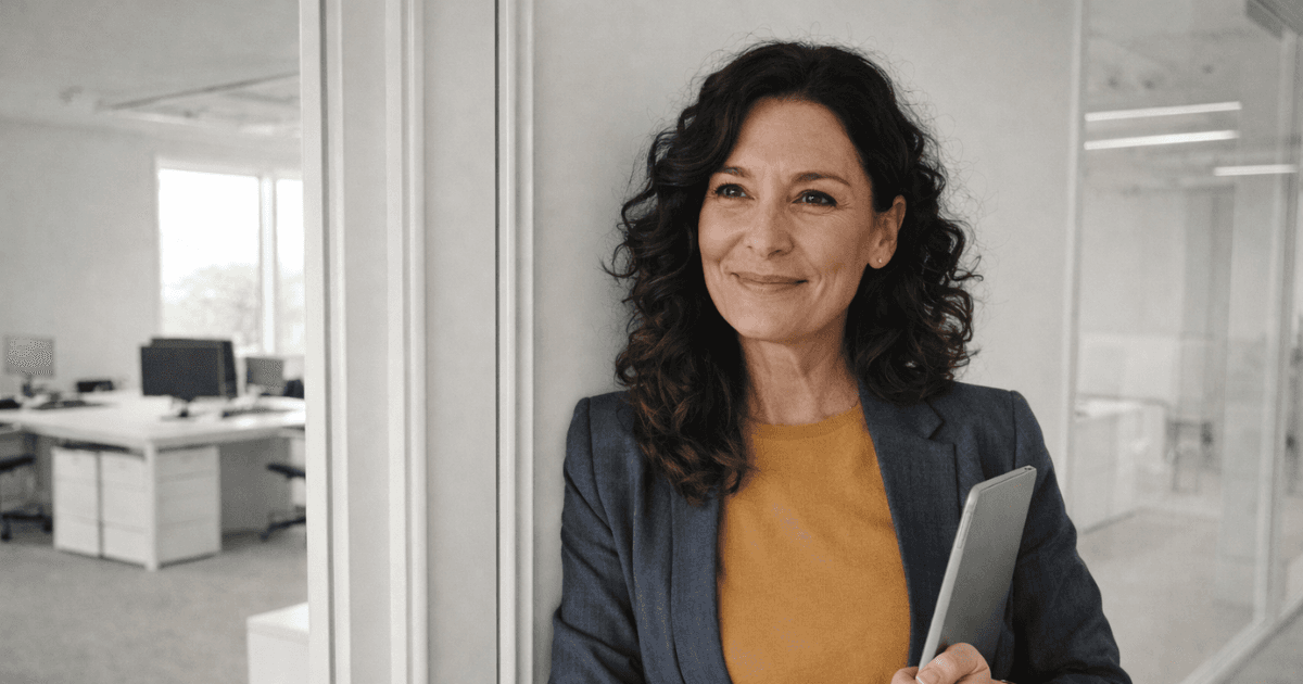 HR leader preparing communication materials for how to communicate layoffs to employees with scripts and documentation visible