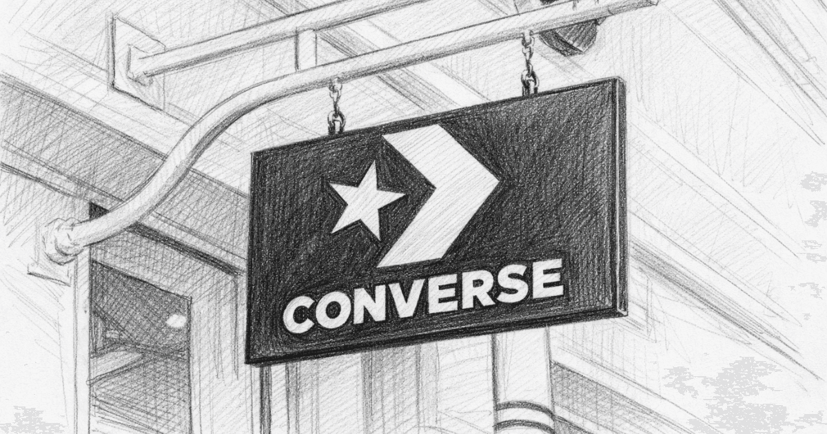 Converse brand headquarters as employees navigate February 2026 layoffs following 30% sales decline and Nike restructuring