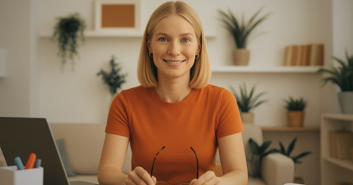 Executive assistant optimizing 2026 resume with ATS keywords checklist and skills guide on laptop