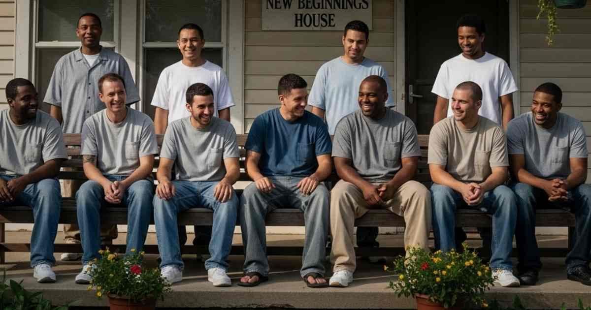 Men in a halfway house: 15 countries with successful reentry programs reducing recidivism through employment and coordination
