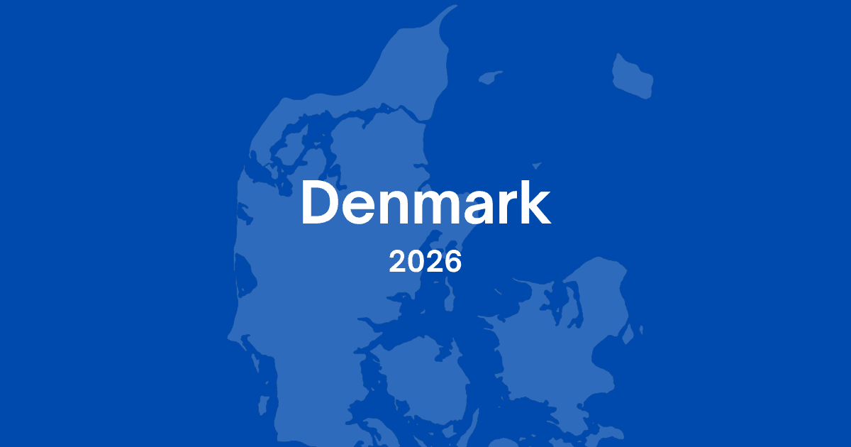 Geographic overview of Denmark’s 2026 labour market and sectoral skill shortages