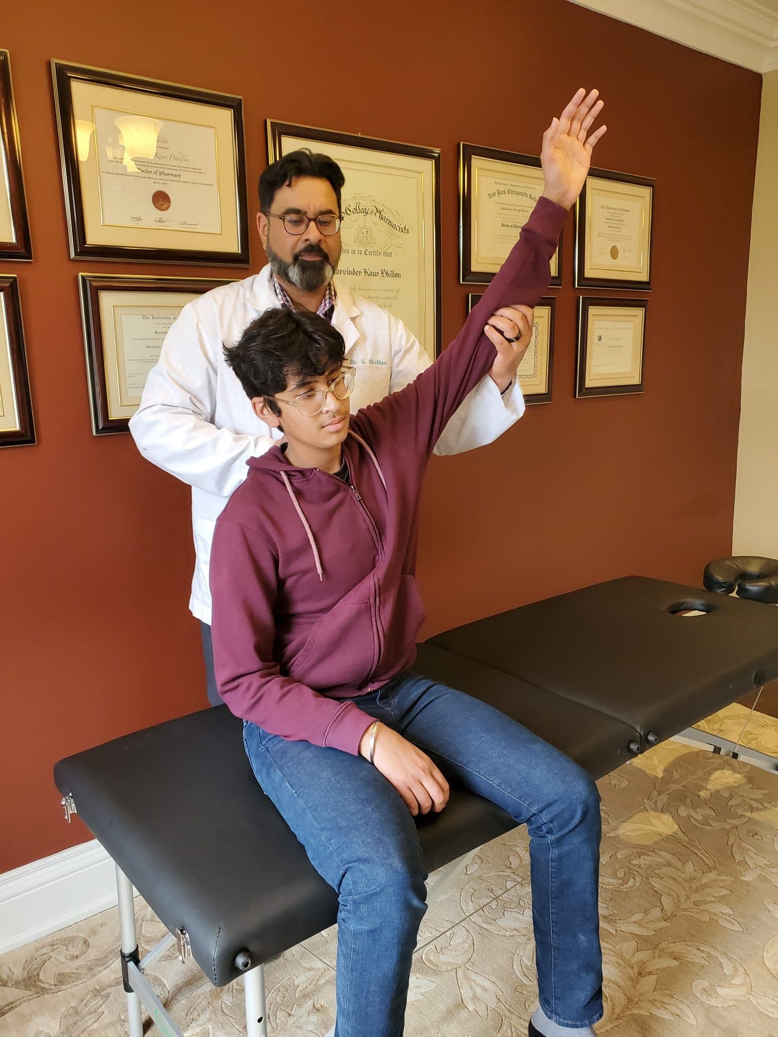 Another guest photo from a Google review at DRS Physio & Wellness