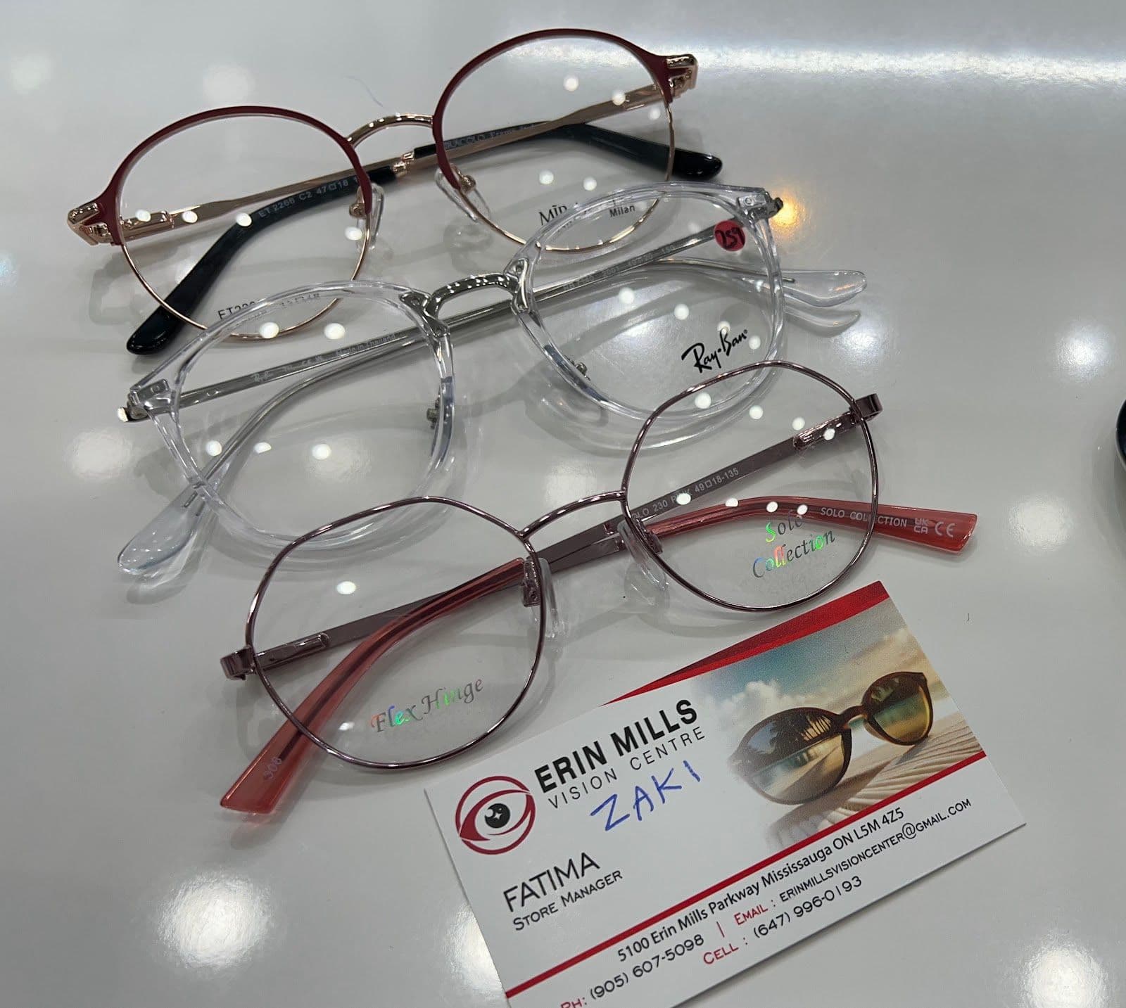 Another guest photo from a Google review at Erin Mills Vision Centre