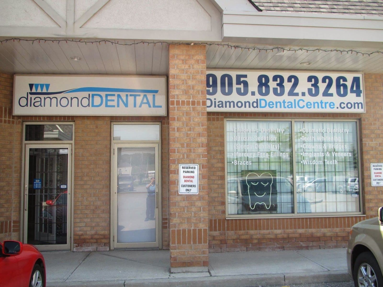 Guest photo from a Google review at Diamond Dental Centre