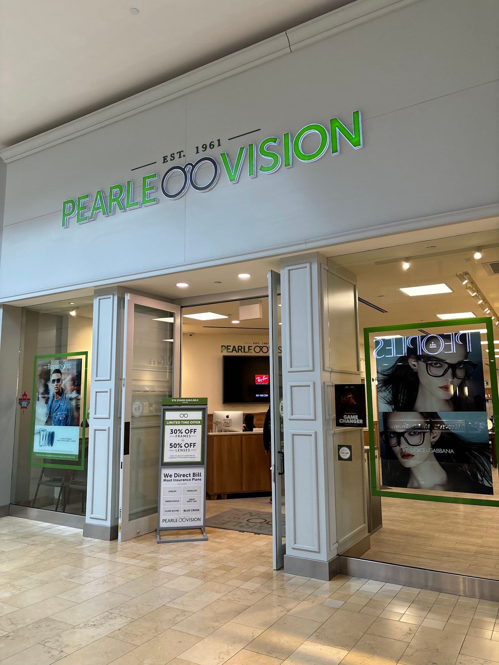 Another guest photo from a Google review at Pearle Vision