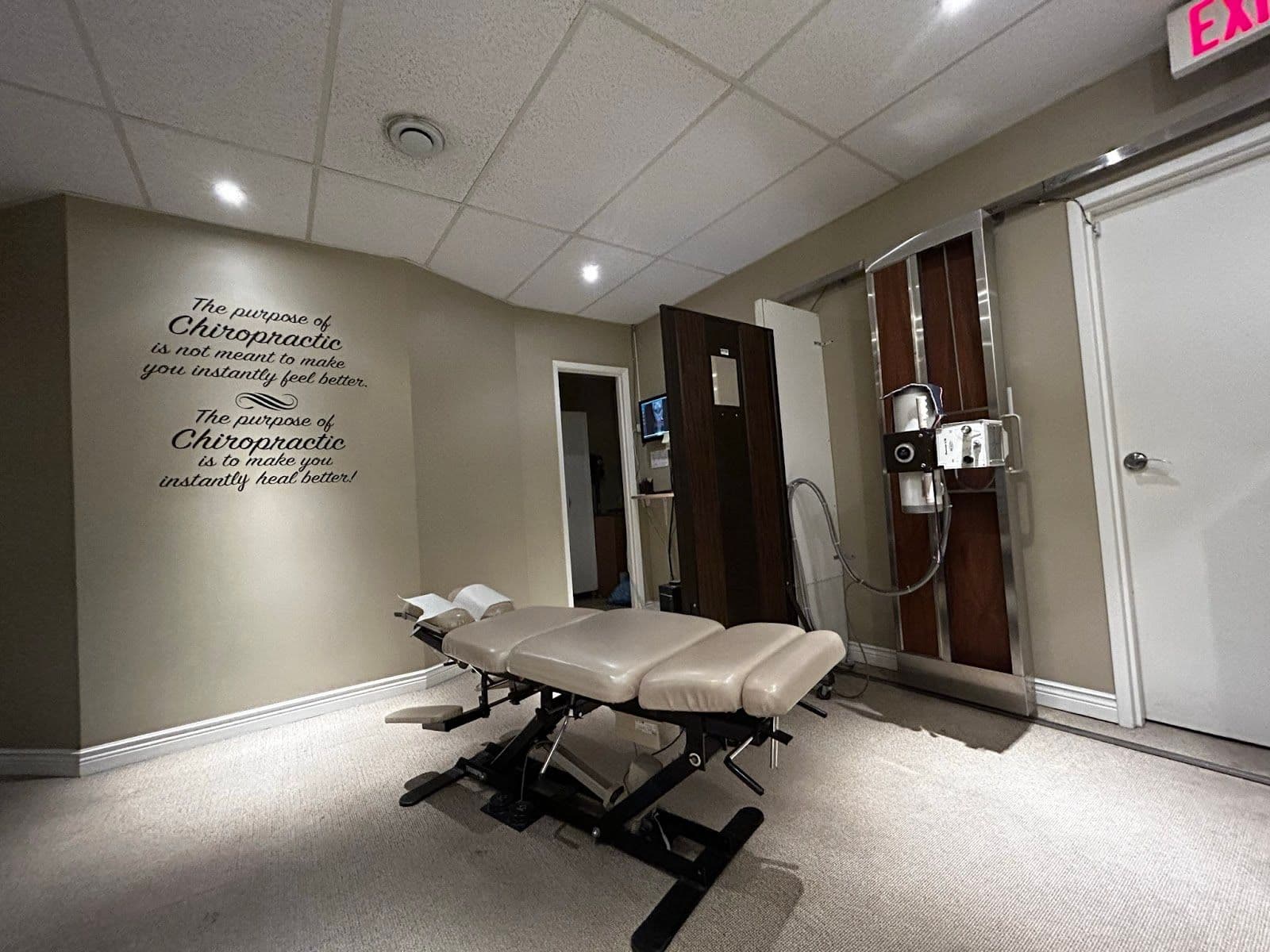 Another guest photo from a Google review at Streetsville Chiropractic