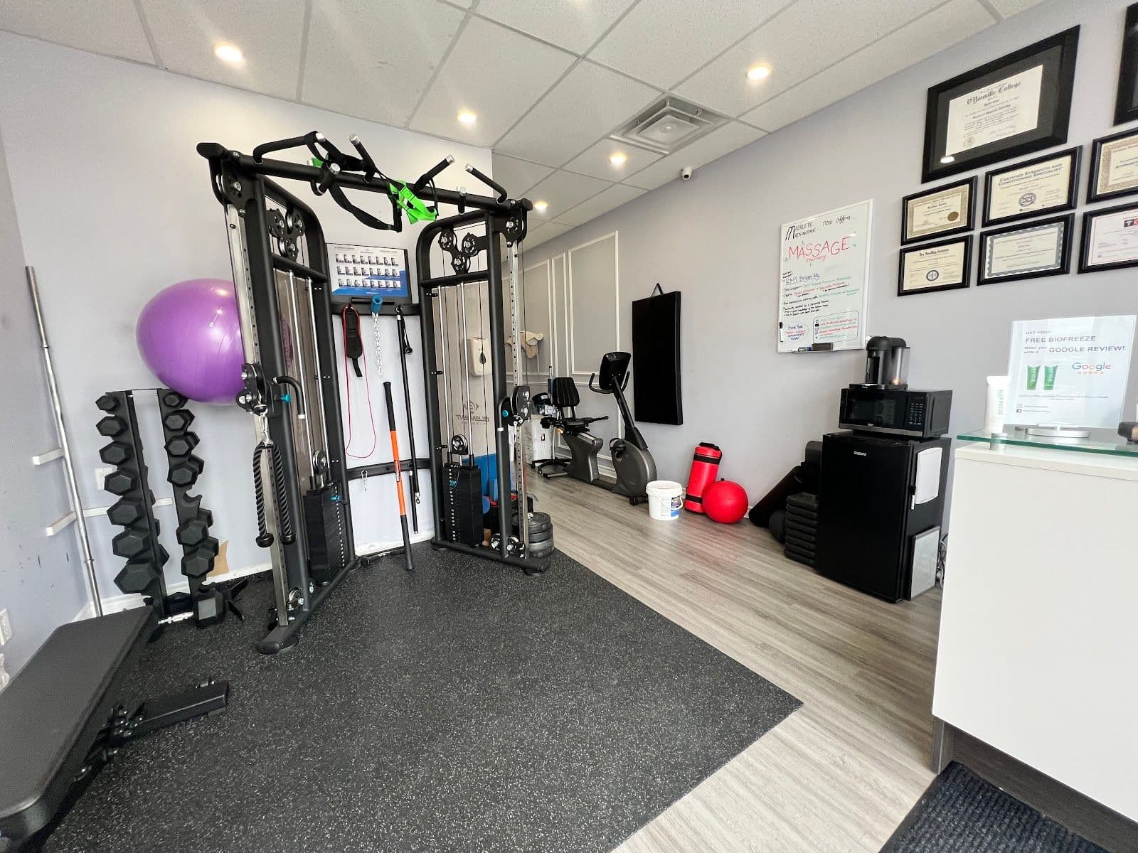 Another guest photo from a Google review at Athletic Advantage Physiotherapy and Wellness