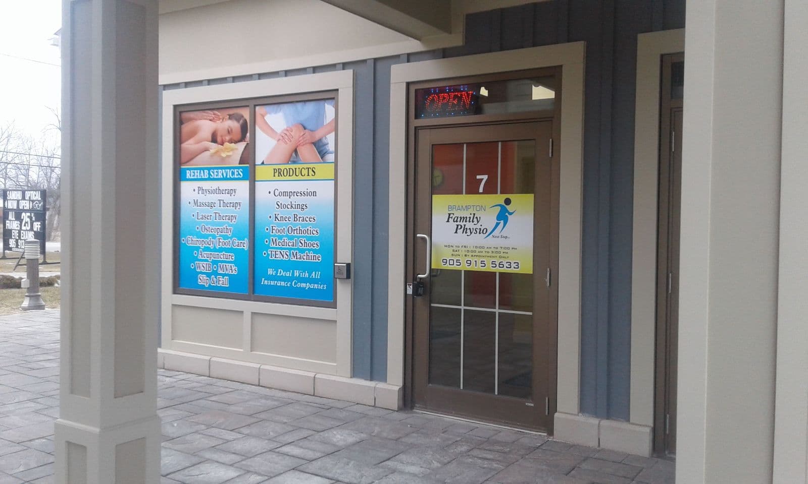 Another guest photo from a Google review at Brampton Family Physio