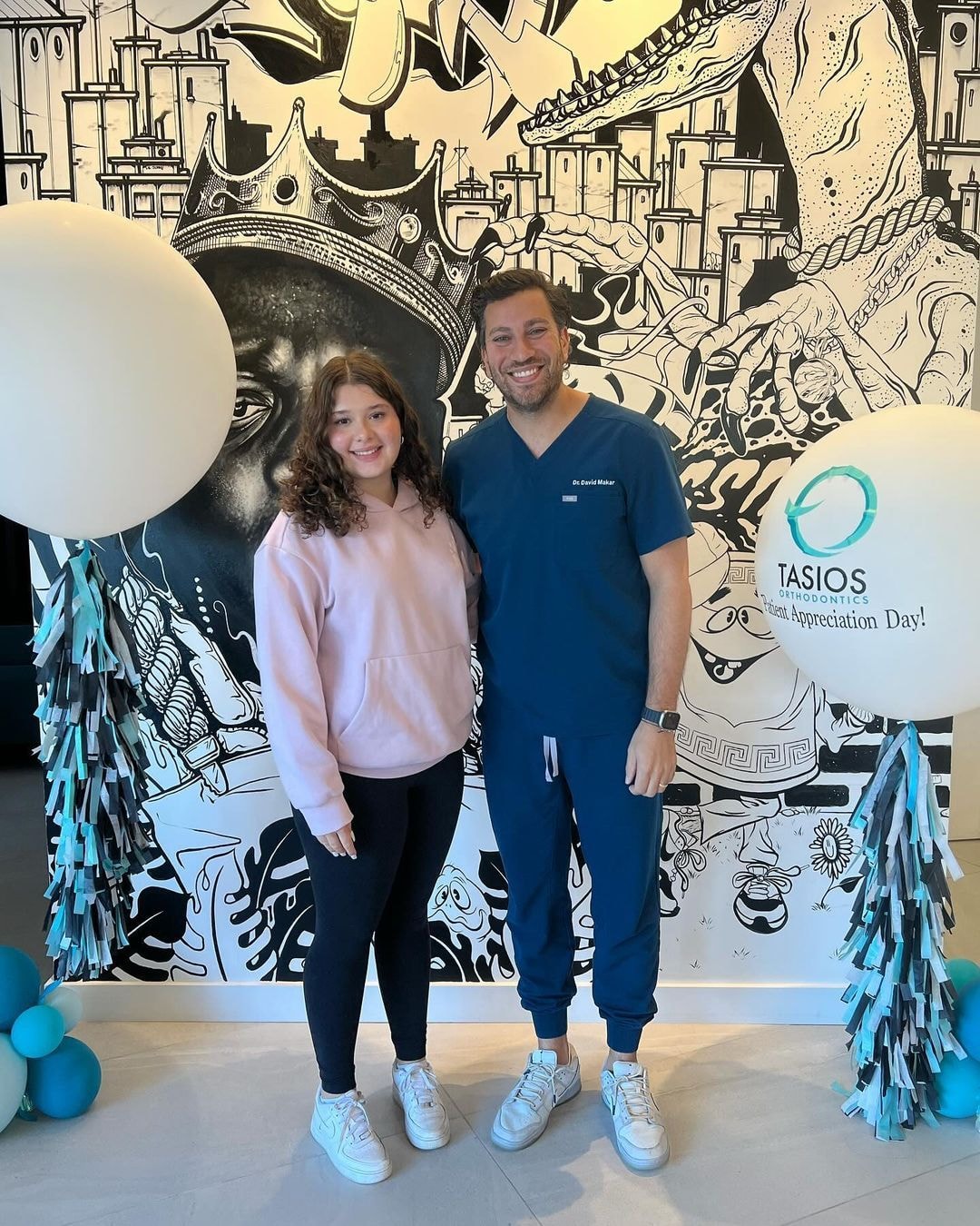 Home services team at a customer job site