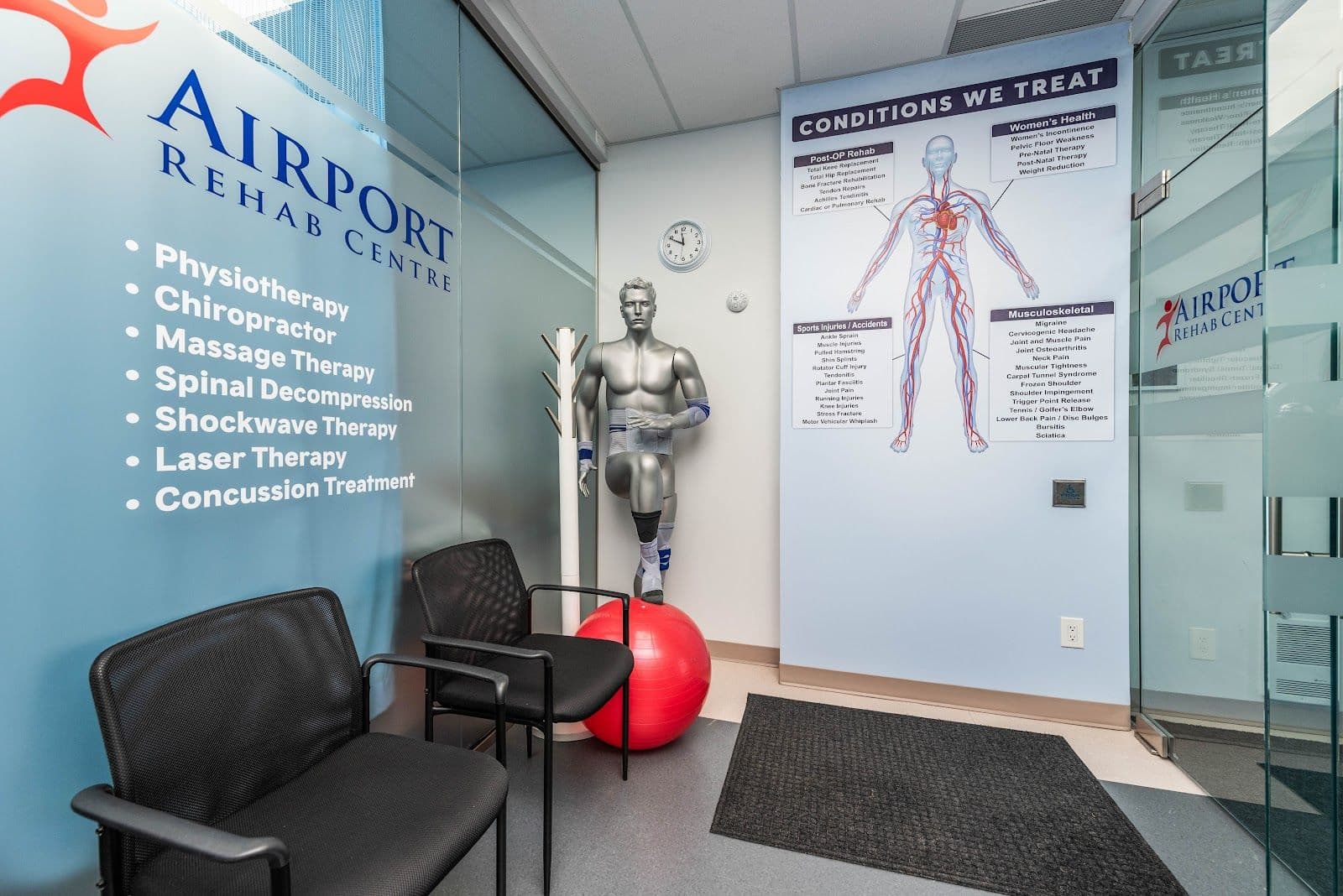Guest photo from a Google review at Airport Rehab Centre