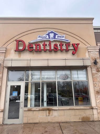 Guest photo from a Google review at Royal West Dentistry (Brampton)