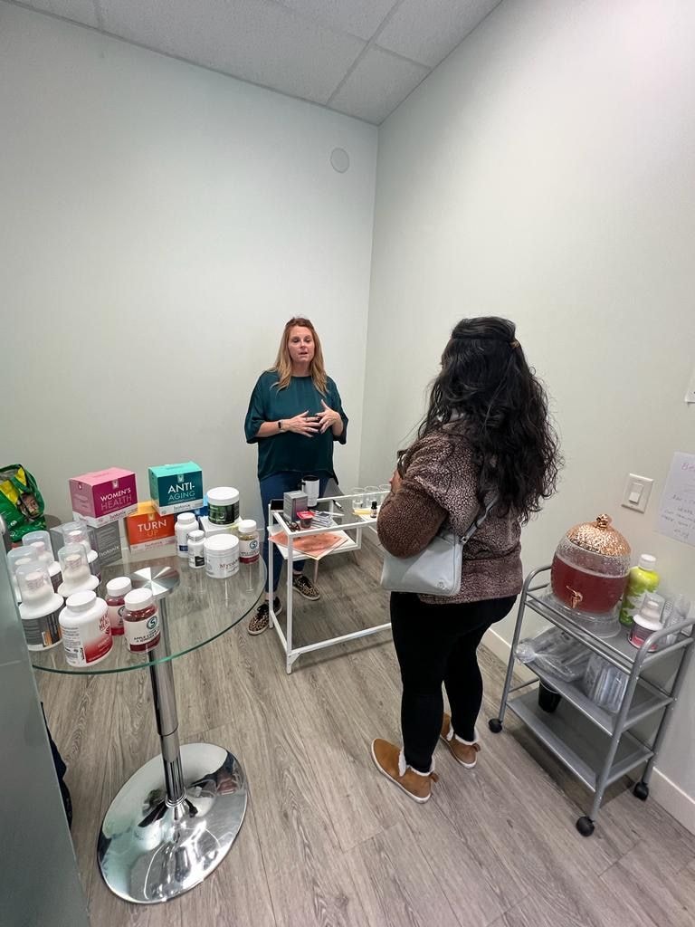 Home services team at a customer job site