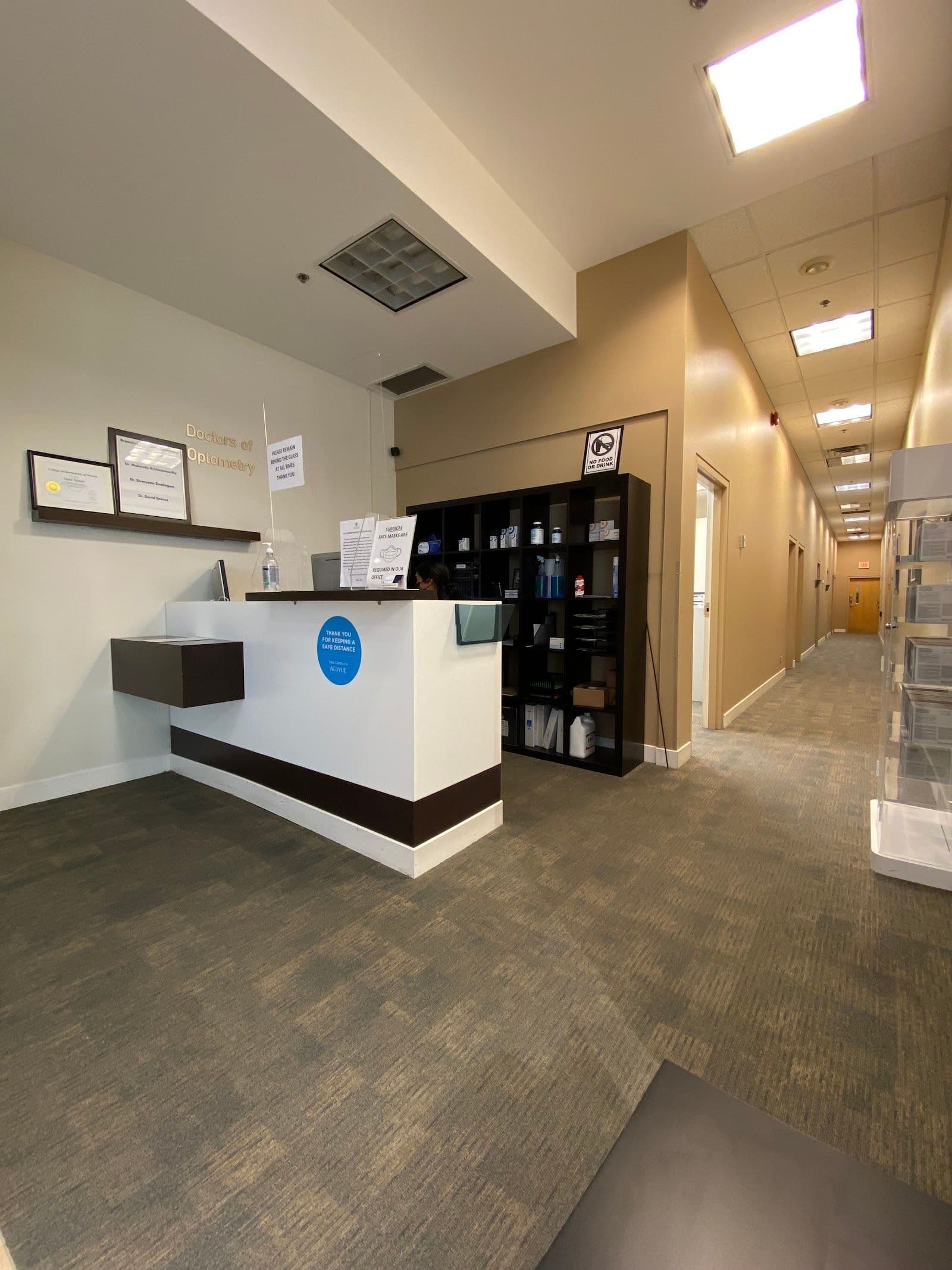 Guest photo from a Google review at Bramalea City Centre Optometry