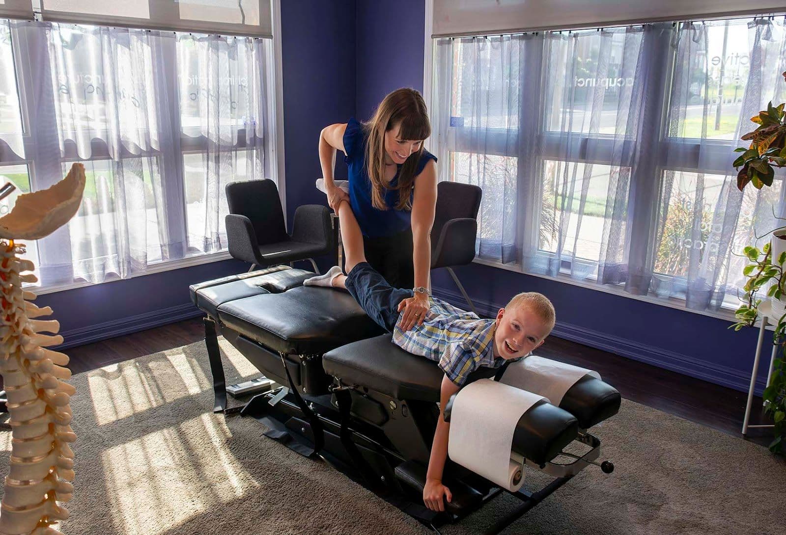 Another patient photo from Google reviews at Markham Chiropractic Centre