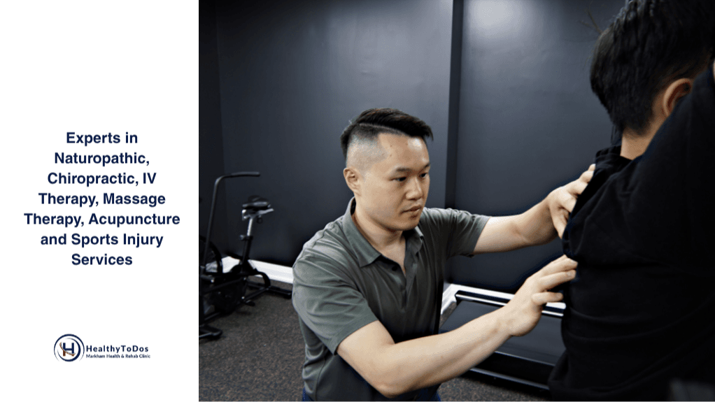 Guest photo from a Google review at HealthyToDos Markham Health & Rehab Clinic - Naturopath, IV Therapy, Chiropractor, Sports Injuries, RMT & Foot Orthotics